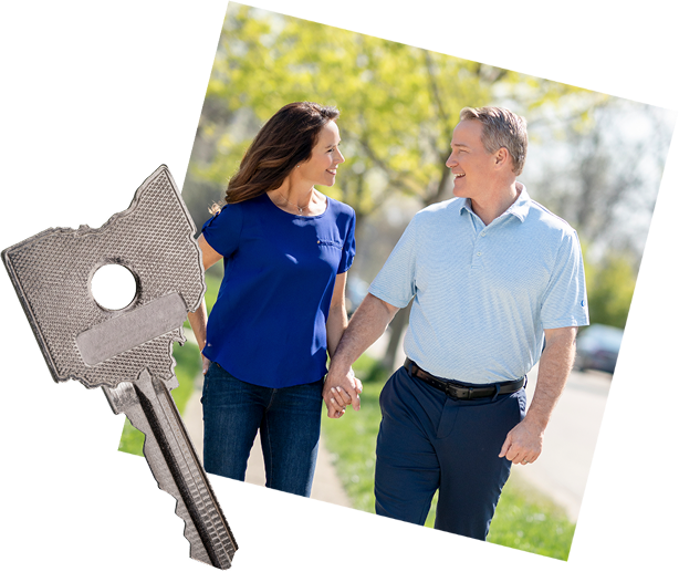 Jon Husted and his wife